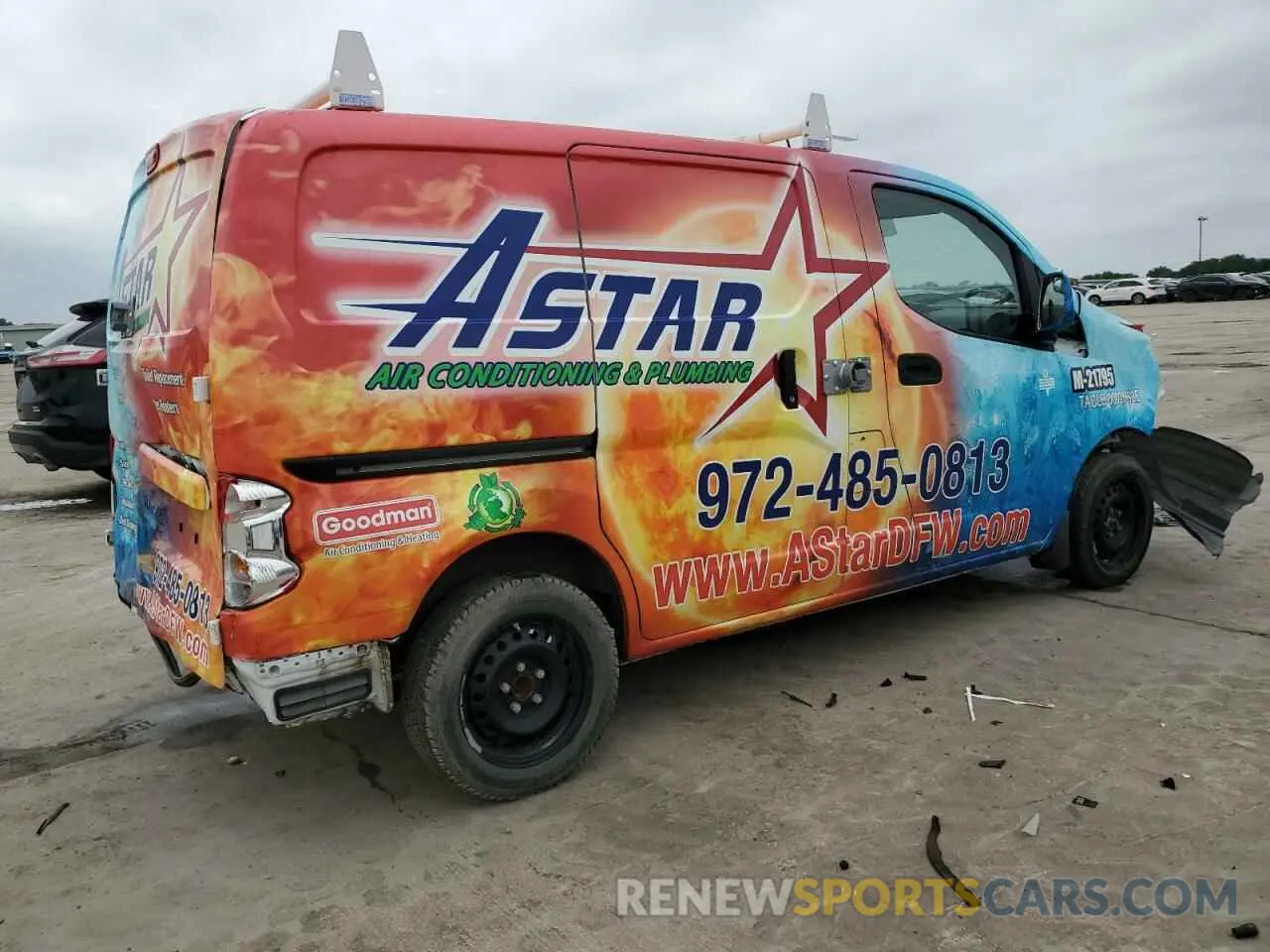 3 Photograph of a damaged car 3N6CM0KN8LK707089 NISSAN NV 2020