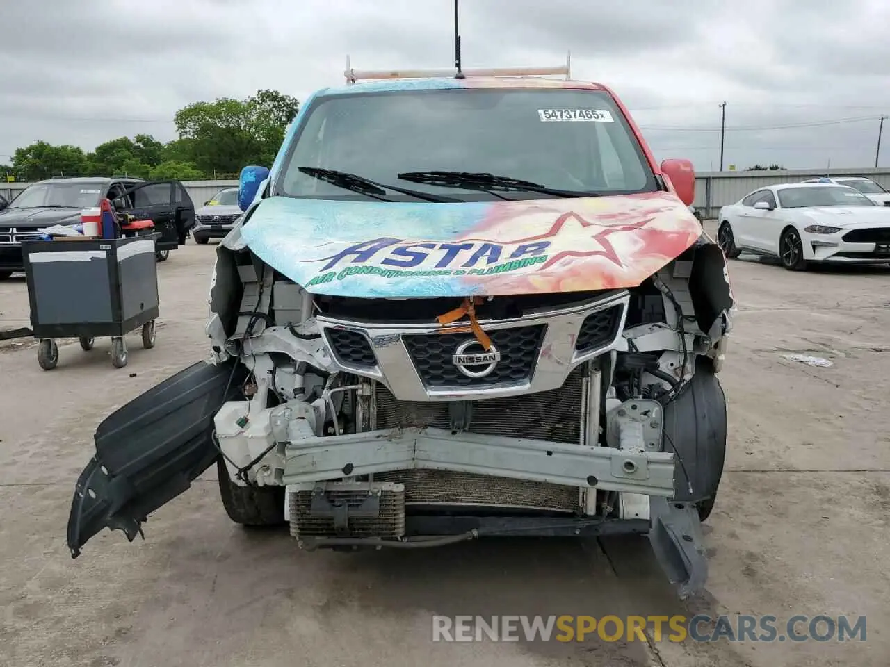 5 Photograph of a damaged car 3N6CM0KN8LK707089 NISSAN NV 2020