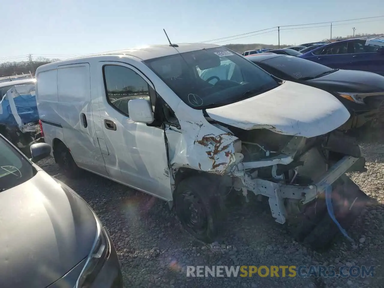 4 Photograph of a damaged car 3N6CM0KN9LK707781 NISSAN NV 2020