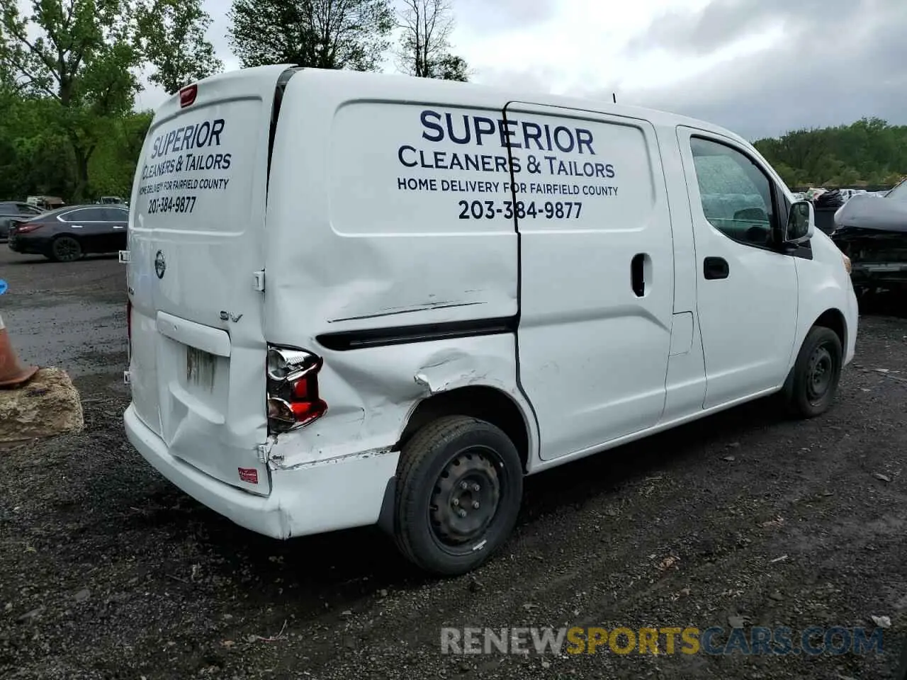 3 Photograph of a damaged car 3N6CM0KNXLK693440 NISSAN NV 2020