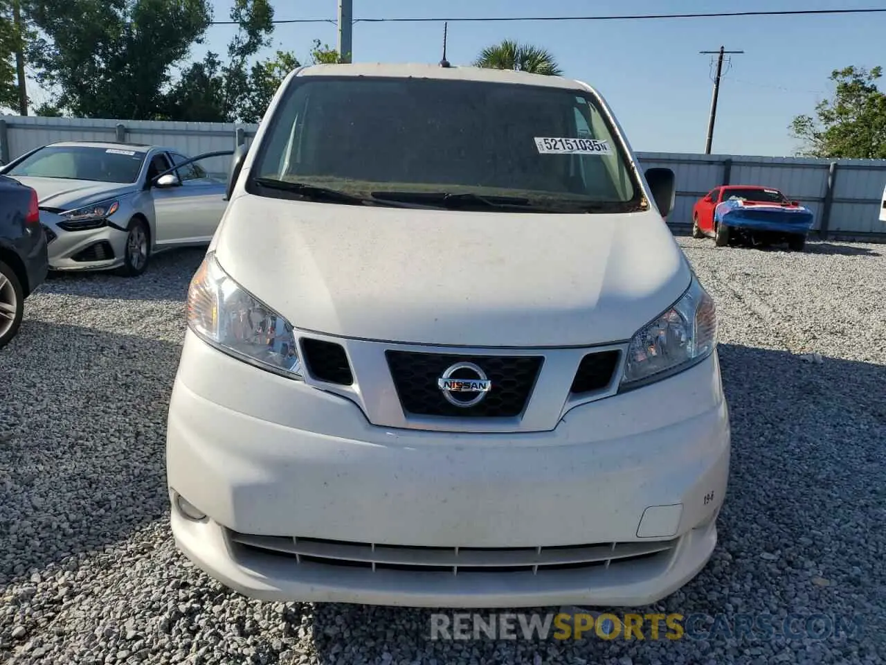 5 Photograph of a damaged car 3N6CM0KNXLK700855 NISSAN NV 2020