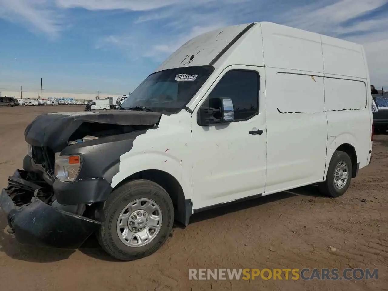 1 Photograph of a damaged car 1N6AF0LYXMN805479 NISSAN NV 2021
