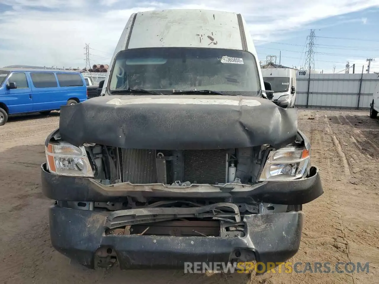 5 Photograph of a damaged car 1N6AF0LYXMN805479 NISSAN NV 2021