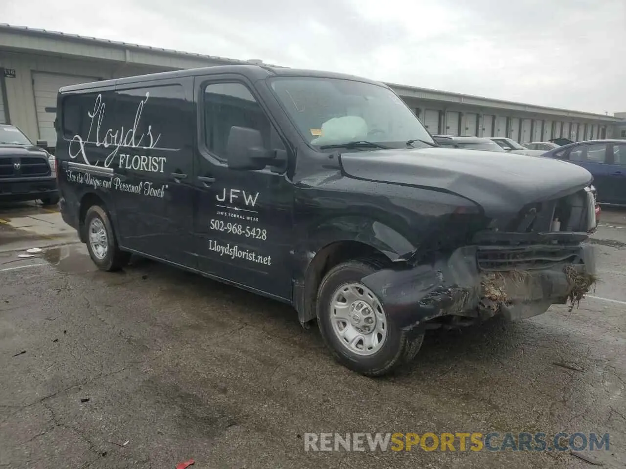 4 Photograph of a damaged car 1N6BF0KY1MN805263 NISSAN NV 2021