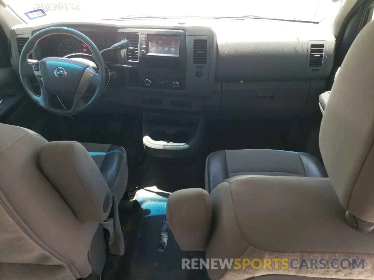 8 Photograph of a damaged car 1N6BF0KY1MN805408 NISSAN NV 2021