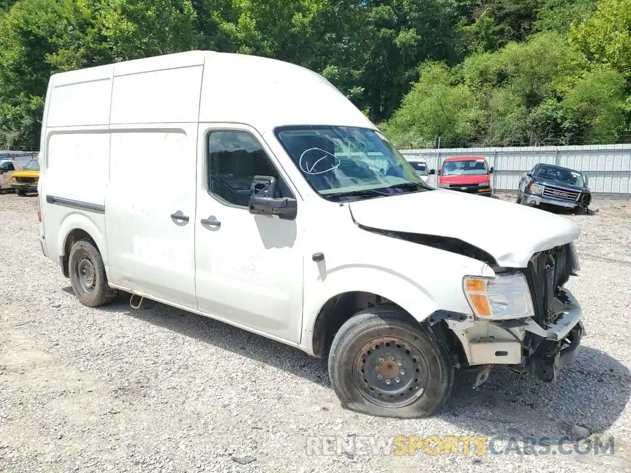 4 Photograph of a damaged car 1N6BF0LY4MN806857 NISSAN NV 2021