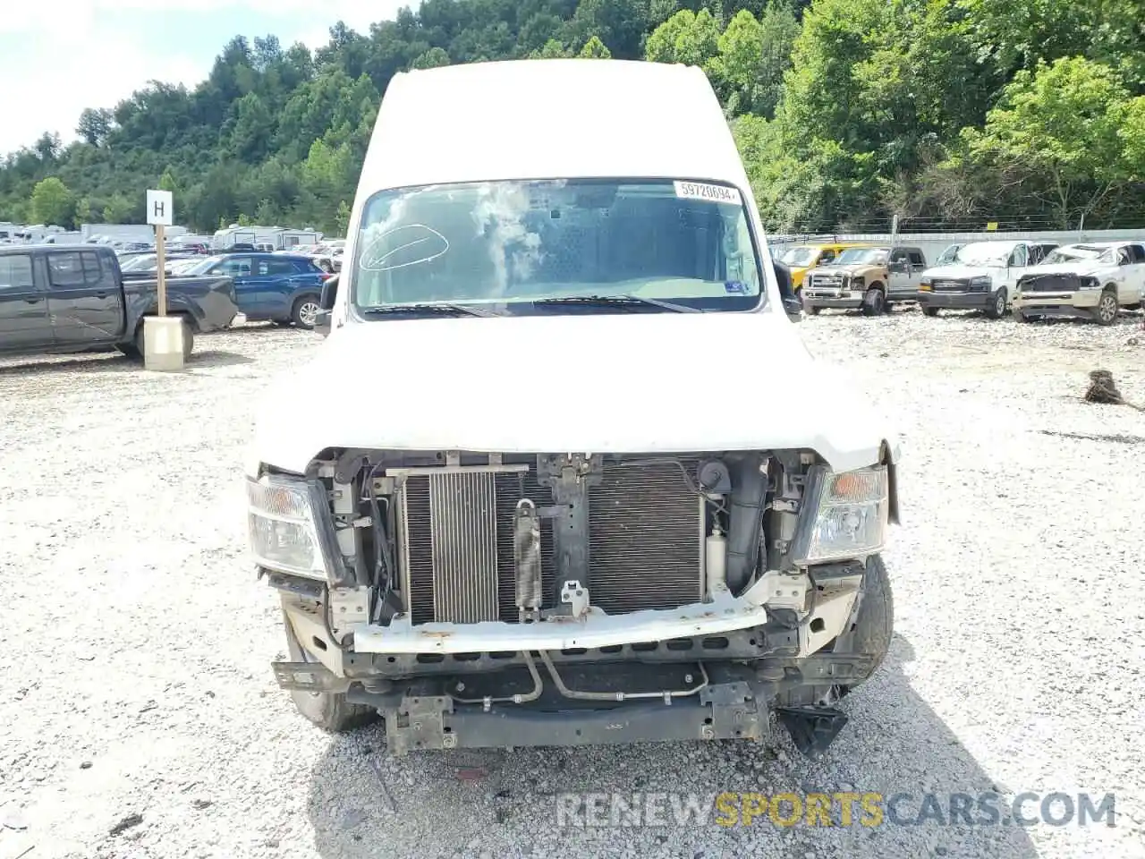 5 Photograph of a damaged car 1N6BF0LY4MN806857 NISSAN NV 2021