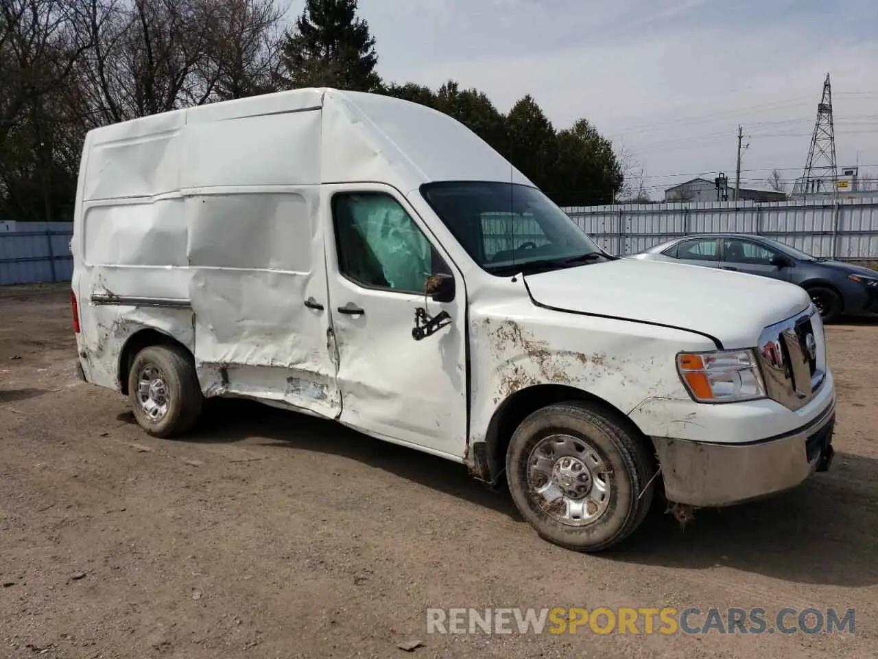 4 Photograph of a damaged car 1N6BF0LY5MN805944 NISSAN NV 2021