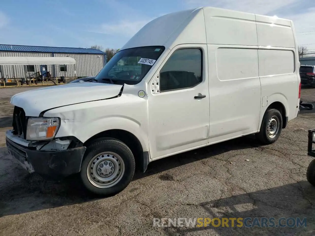 1 Photograph of a damaged car 1N6BF0LY5MN811081 NISSAN NV 2021