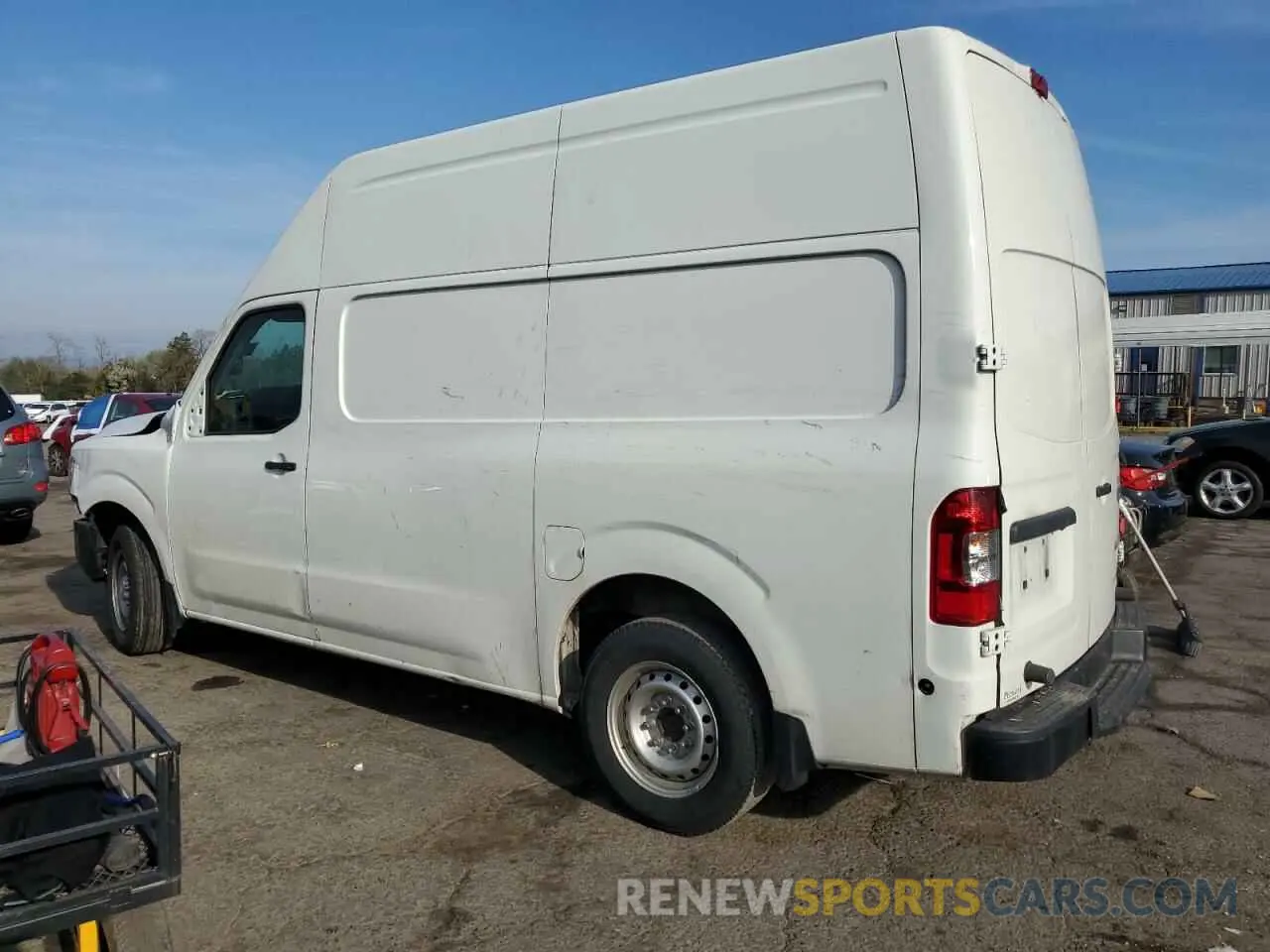 2 Photograph of a damaged car 1N6BF0LY5MN811081 NISSAN NV 2021