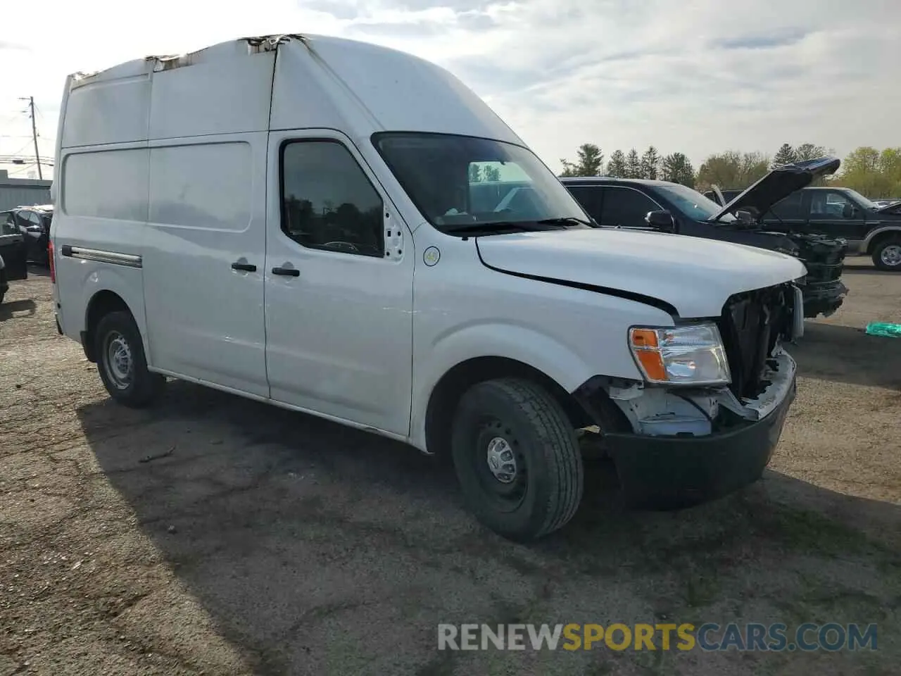 4 Photograph of a damaged car 1N6BF0LY5MN811081 NISSAN NV 2021