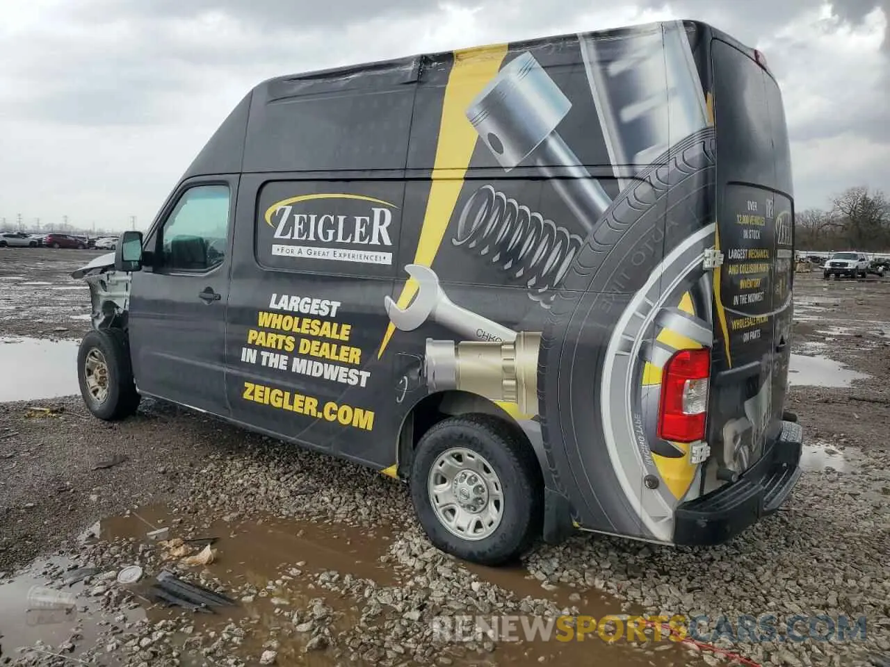 2 Photograph of a damaged car 1N6BF0LYXMN809875 NISSAN NV 2021