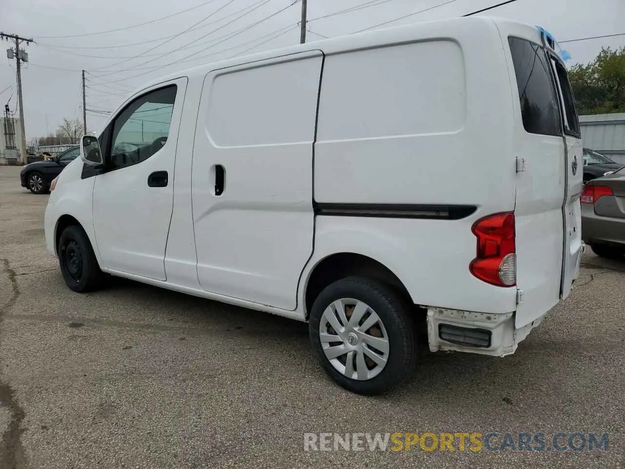 2 Photograph of a damaged car 3N6CM0KN0MK703703 NISSAN NV 2021