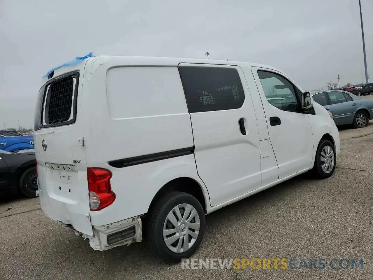 3 Photograph of a damaged car 3N6CM0KN0MK703703 NISSAN NV 2021