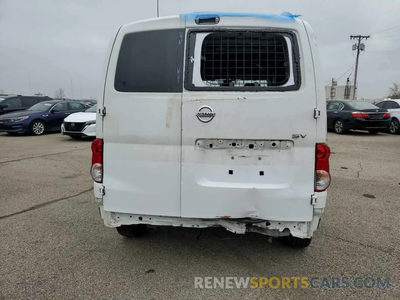 6 Photograph of a damaged car 3N6CM0KN0MK703703 NISSAN NV 2021