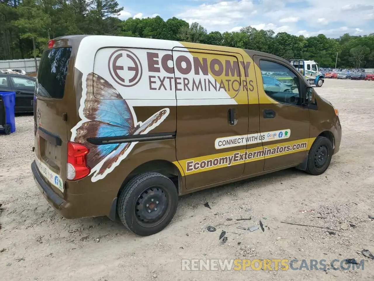 3 Photograph of a damaged car 3N6CM0KN1MK696616 NISSAN NV 2021