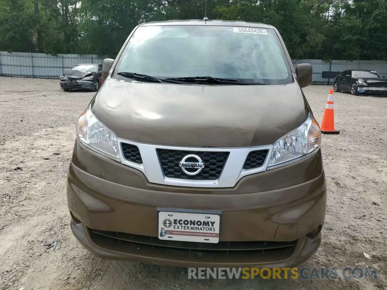 5 Photograph of a damaged car 3N6CM0KN1MK696616 NISSAN NV 2021