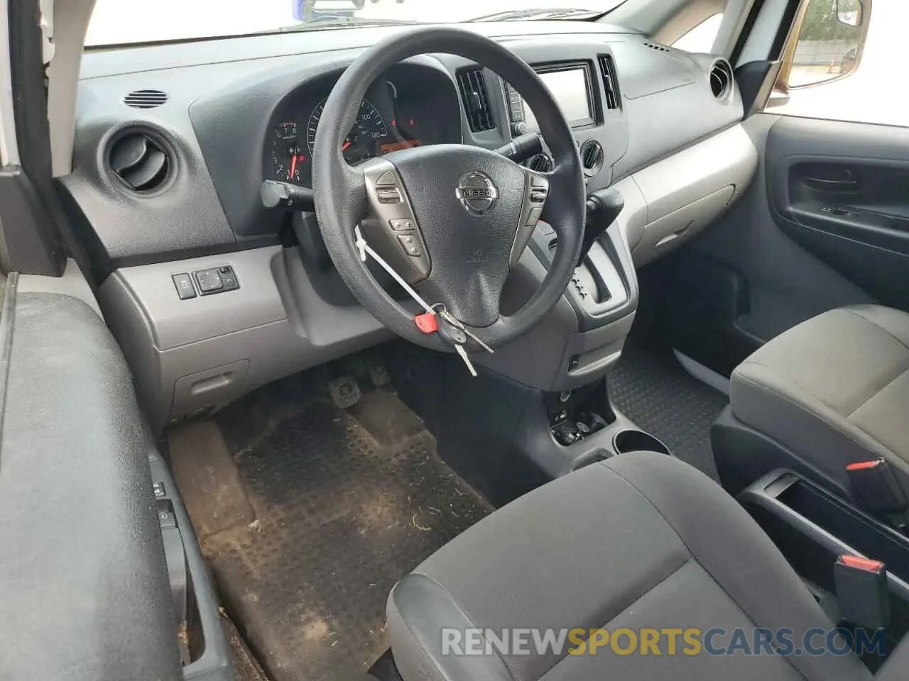 8 Photograph of a damaged car 3N6CM0KN1MK696616 NISSAN NV 2021
