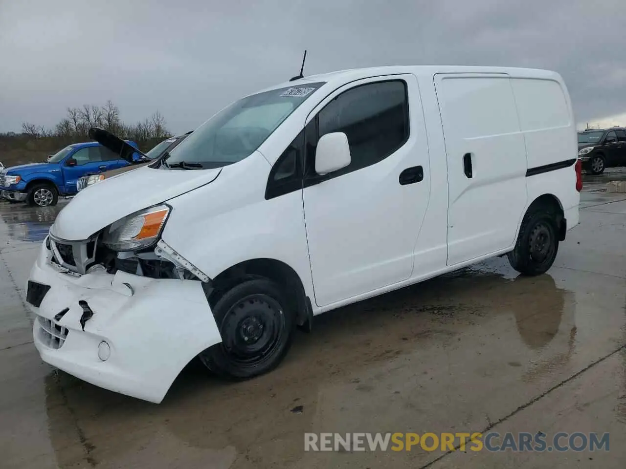 1 Photograph of a damaged car 3N6CM0KN1MK698883 NISSAN NV 2021