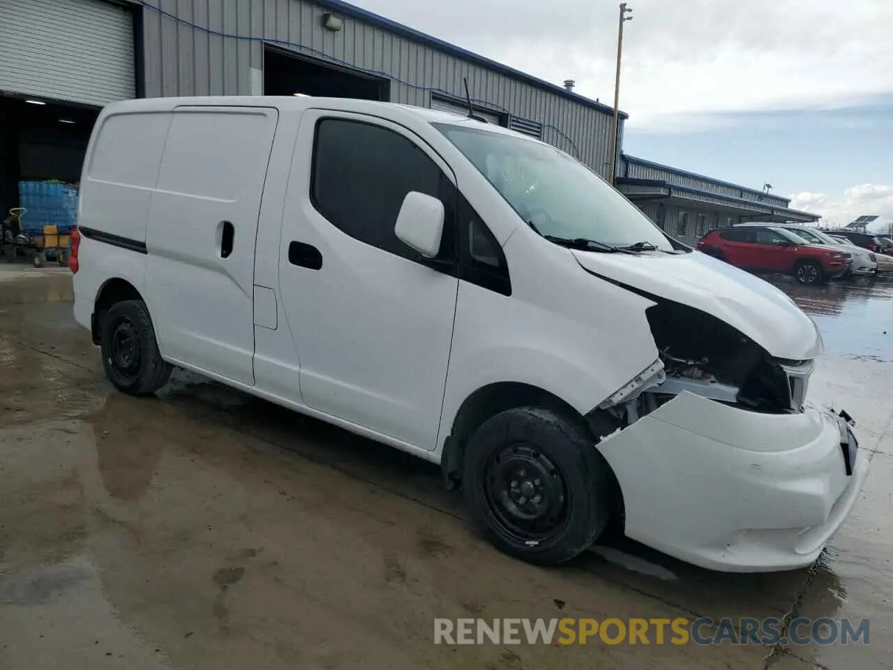 4 Photograph of a damaged car 3N6CM0KN1MK698883 NISSAN NV 2021