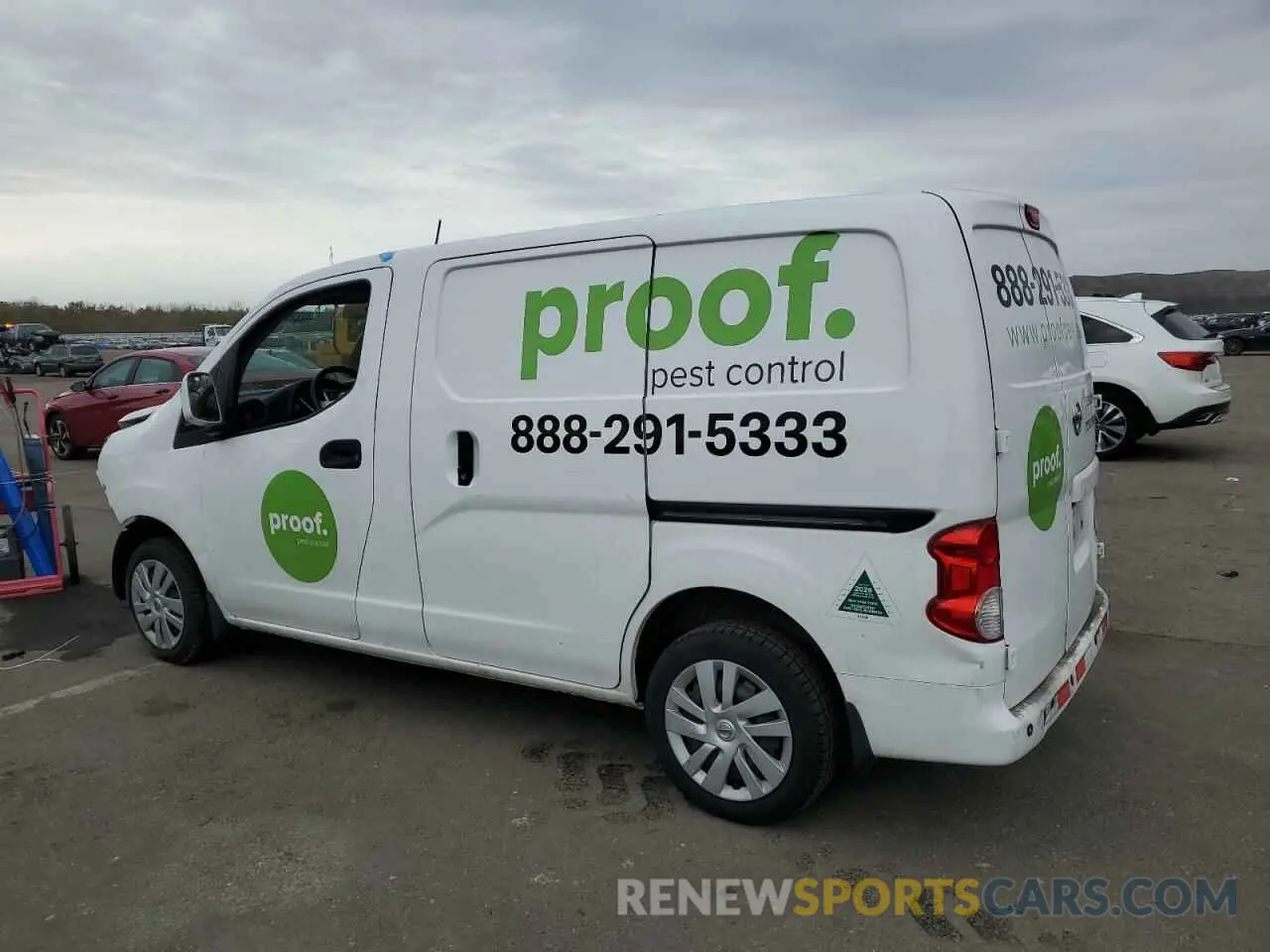 2 Photograph of a damaged car 3N6CM0KN4MK691507 NISSAN NV 2021