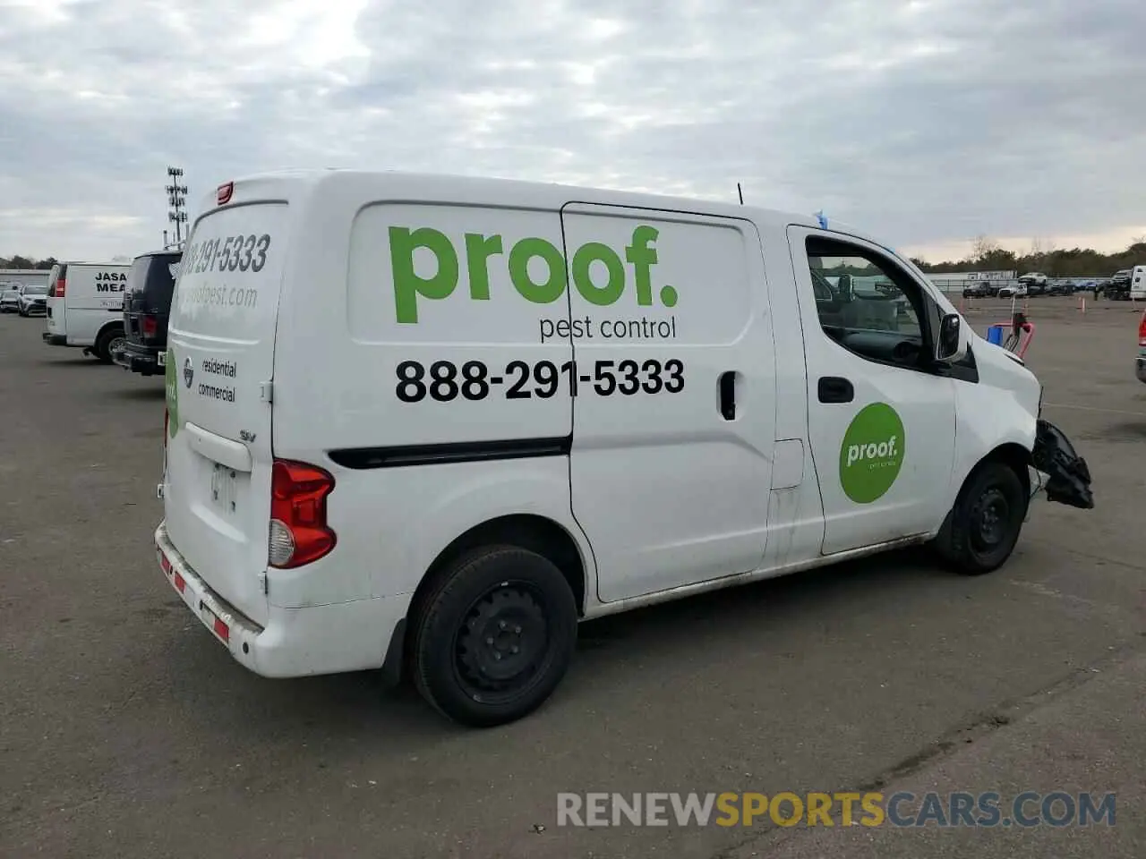 3 Photograph of a damaged car 3N6CM0KN4MK691507 NISSAN NV 2021