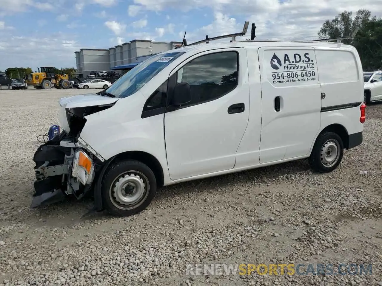1 Photograph of a damaged car 3N6CM0KN5MK707486 NISSAN NV 2021