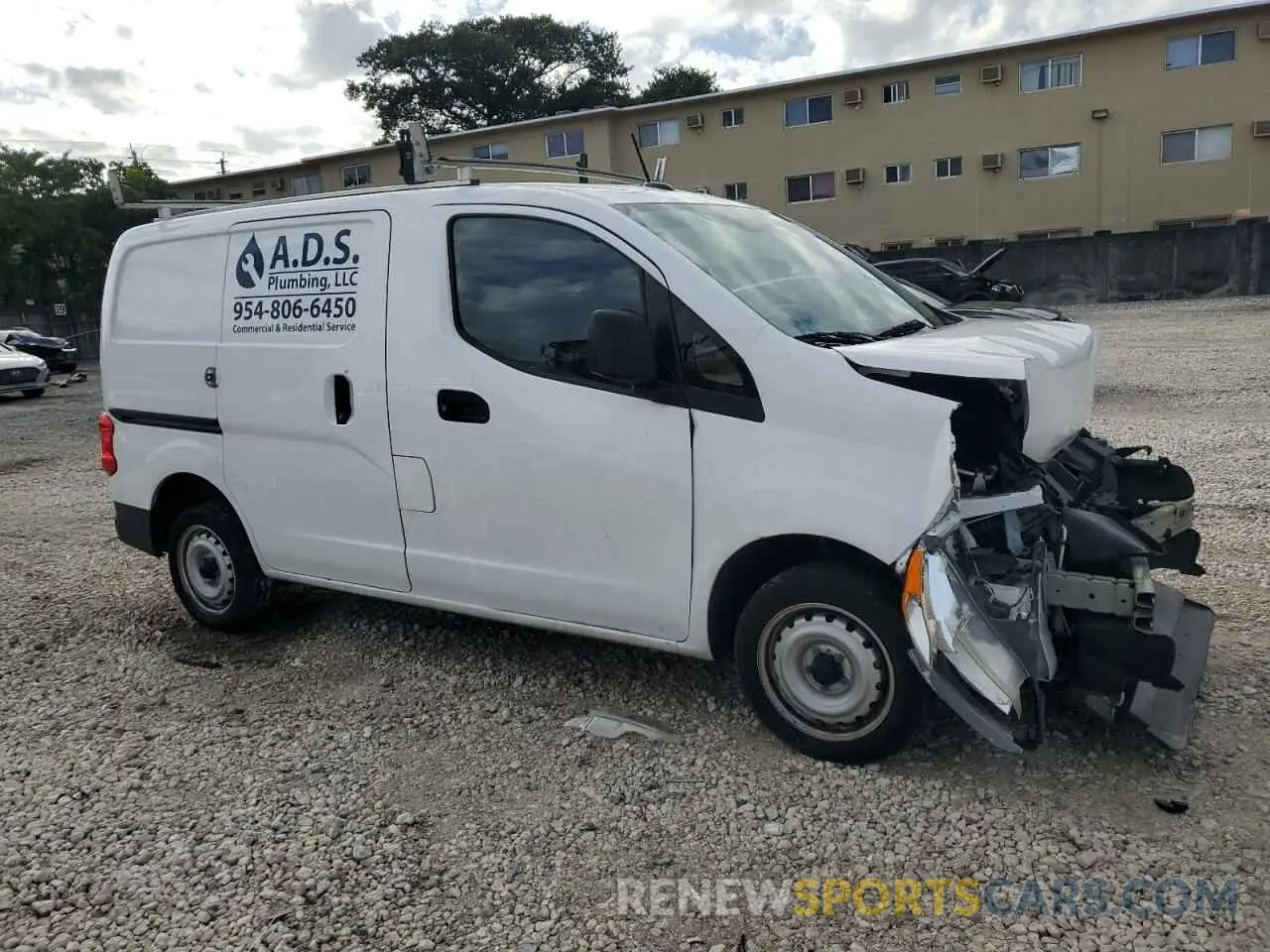 4 Photograph of a damaged car 3N6CM0KN5MK707486 NISSAN NV 2021