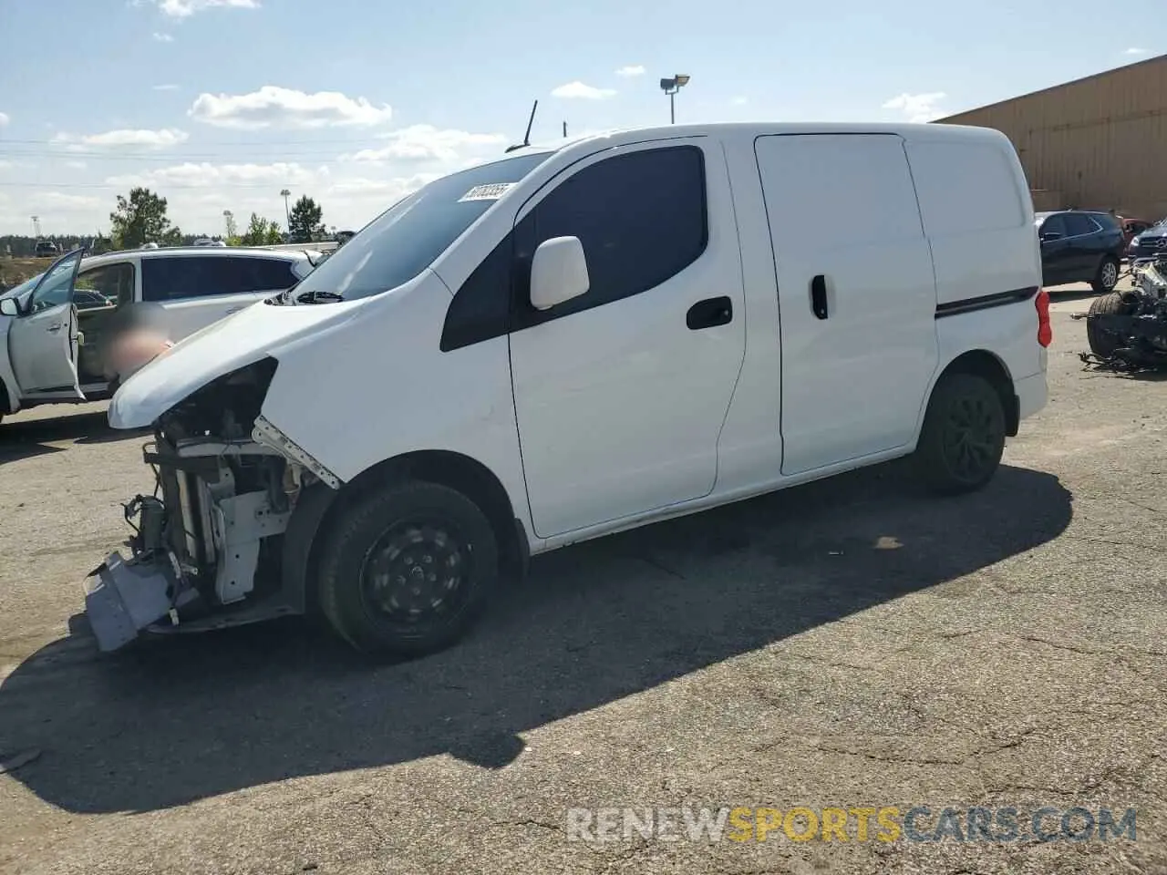 1 Photograph of a damaged car 3N6CM0KN6MK691654 NISSAN NV 2021