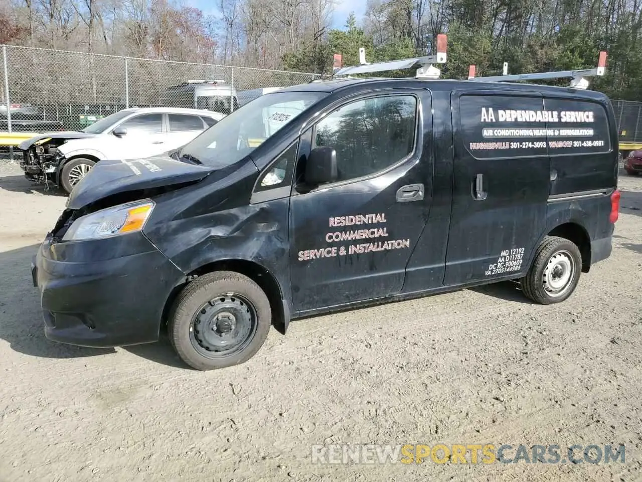 1 Photograph of a damaged car 3N6CM0KN7MK698483 NISSAN NV 2021