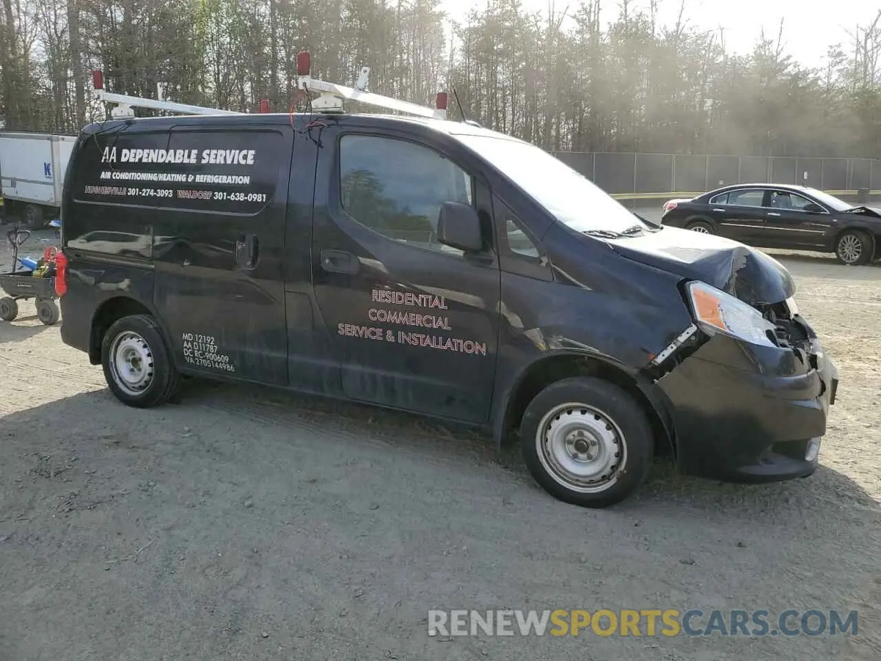 4 Photograph of a damaged car 3N6CM0KN7MK698483 NISSAN NV 2021