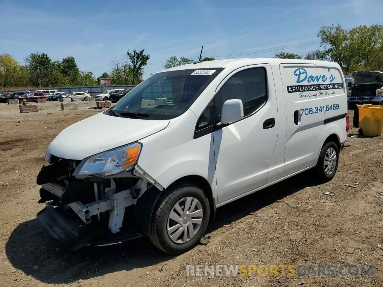1 Photograph of a damaged car 3N6CM0KNXMK707399 NISSAN NV 2021