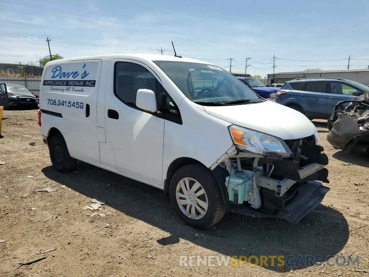 4 Photograph of a damaged car 3N6CM0KNXMK707399 NISSAN NV 2021