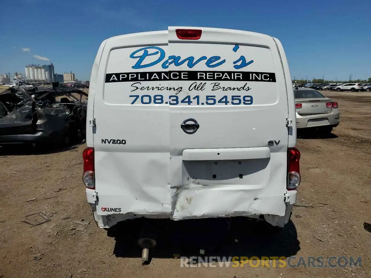 6 Photograph of a damaged car 3N6CM0KNXMK707399 NISSAN NV 2021
