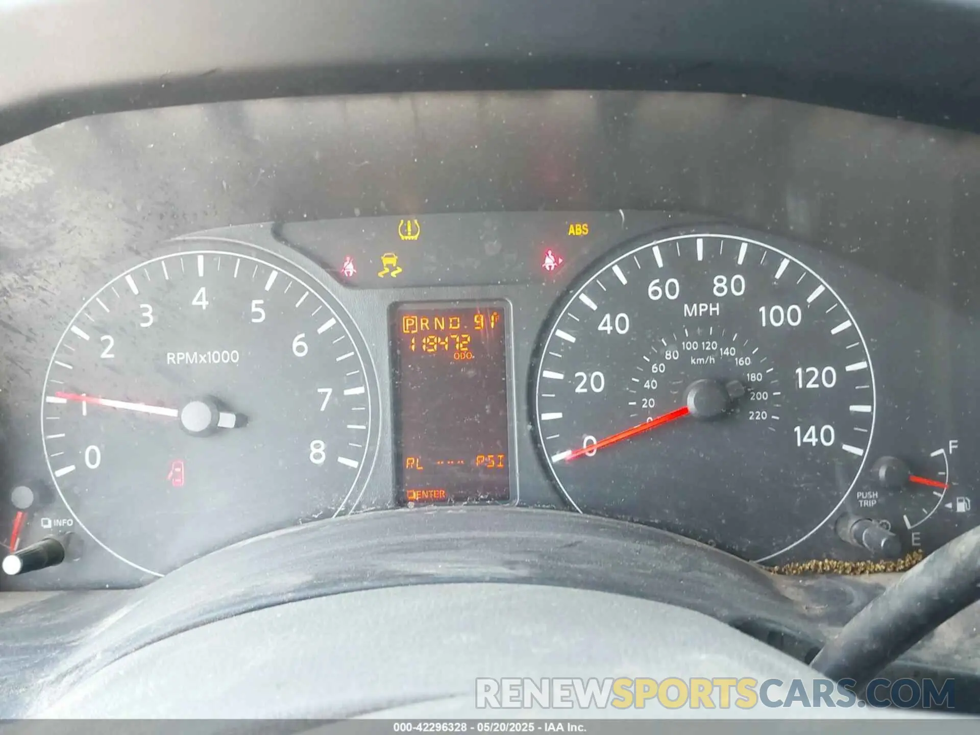 7 Photograph of a damaged car 1N6AF0LY0KN800465 NISSAN NV CARGO 2019