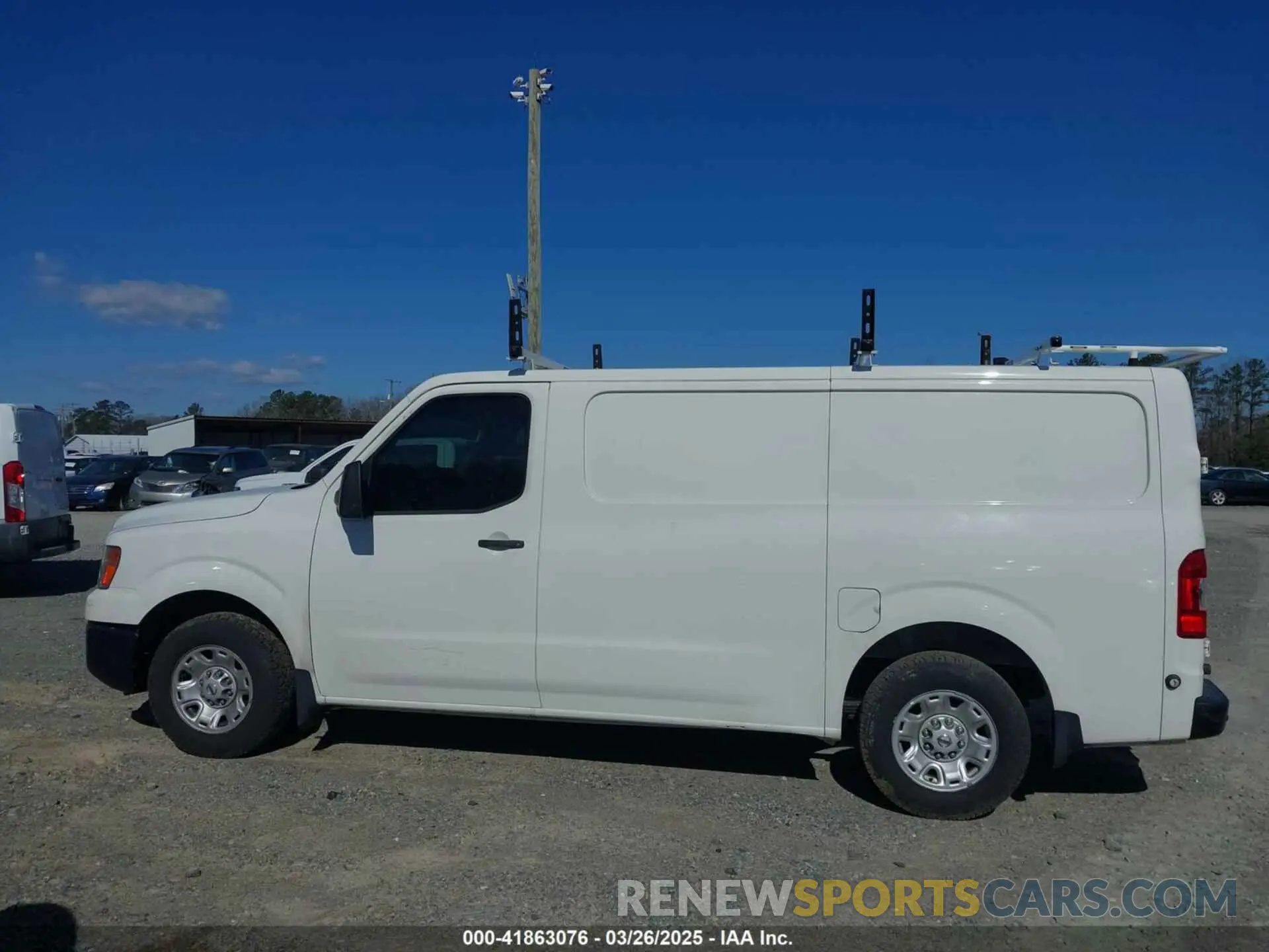 14 Photograph of a damaged car 1N6BF0KM5LN809313 NISSAN NV CARGO NV1500 2020