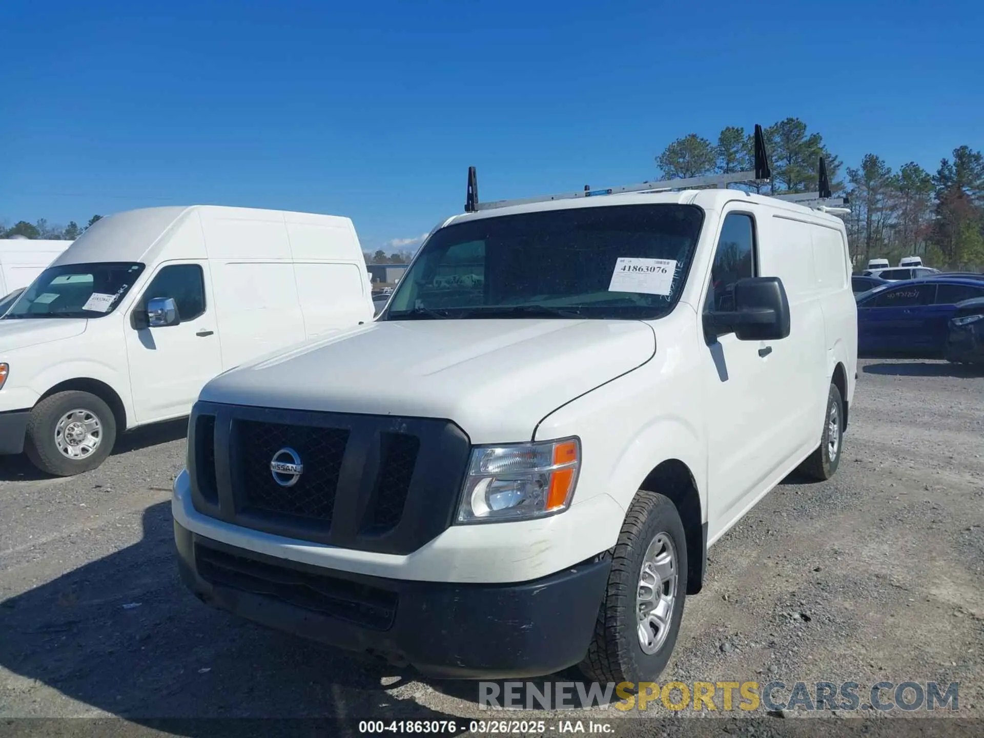 6 Photograph of a damaged car 1N6BF0KM5LN809313 NISSAN NV CARGO NV1500 2020