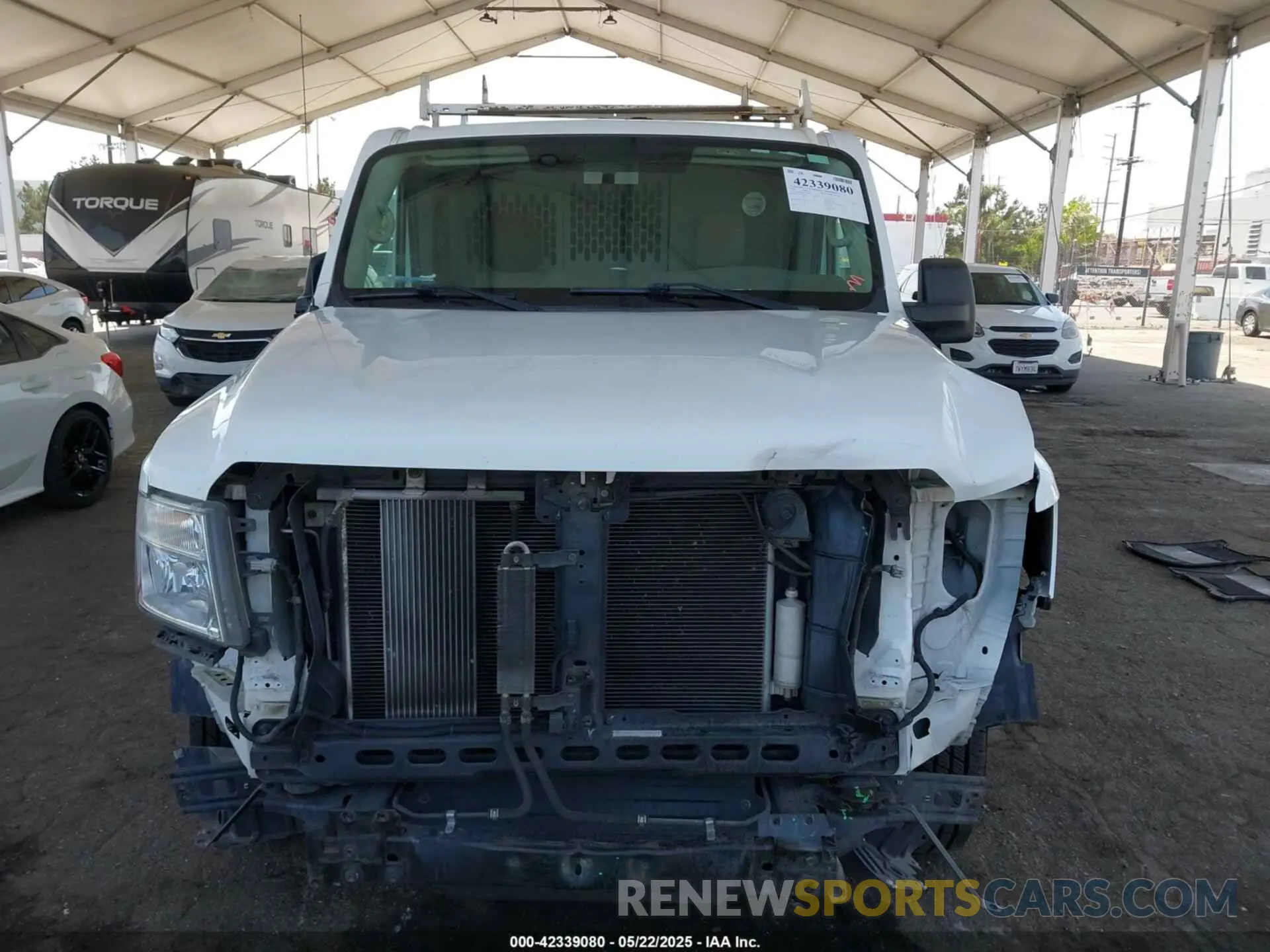 13 Photograph of a damaged car 1N6BF0KM6LN800250 NISSAN NV CARGO NV1500 2020