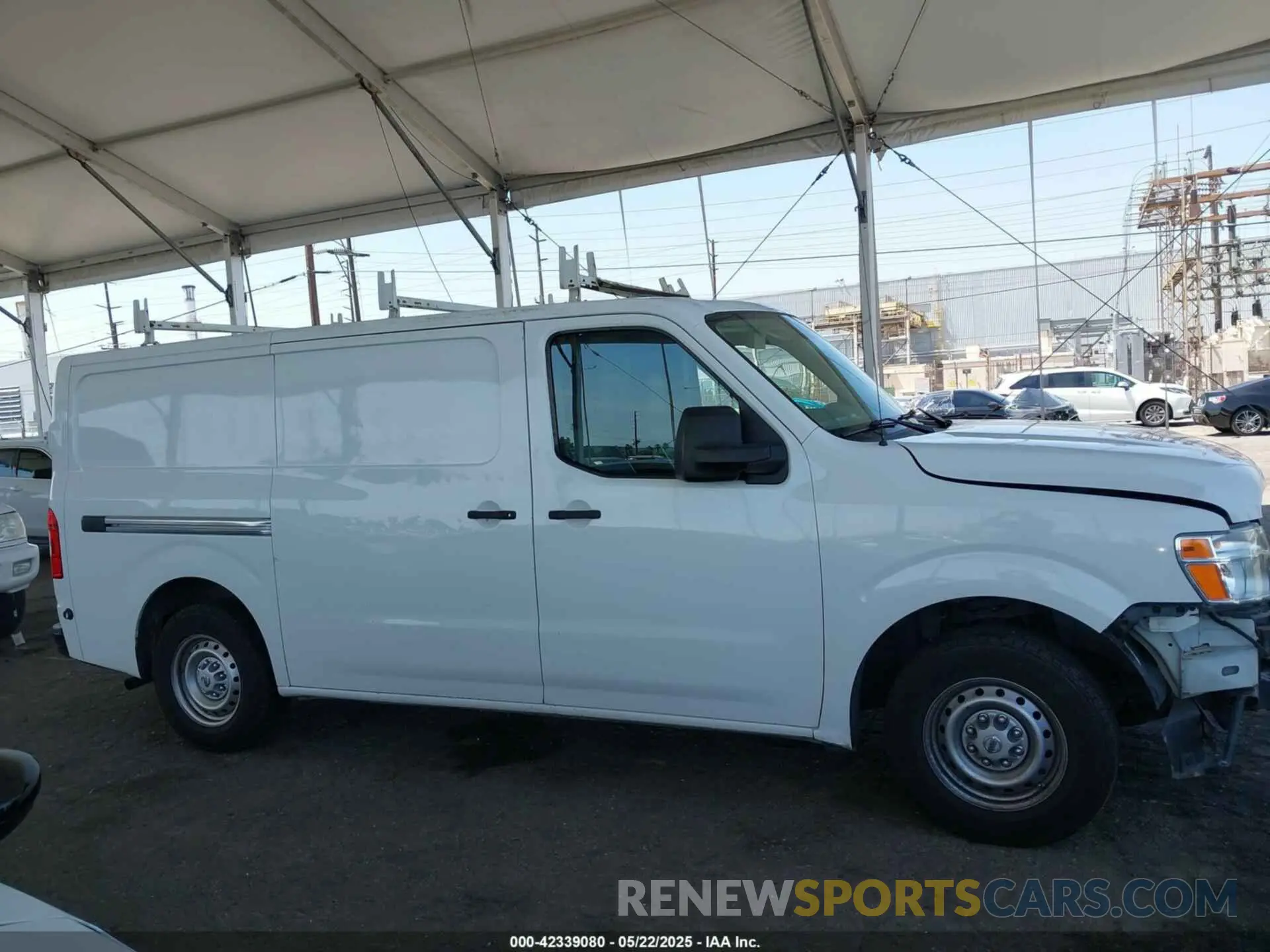 14 Photograph of a damaged car 1N6BF0KM6LN800250 NISSAN NV CARGO NV1500 2020