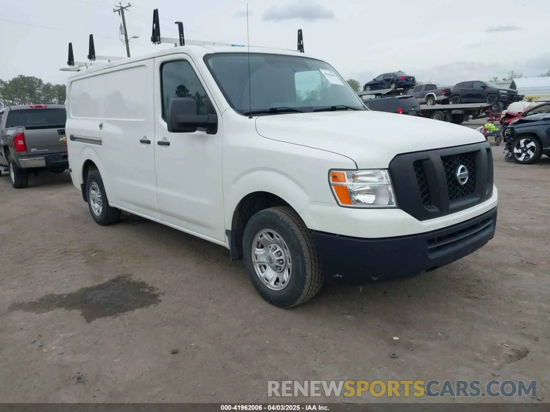 1 Photograph of a damaged car 1N6BF0KM7LN809782 NISSAN NV CARGO NV1500 2020