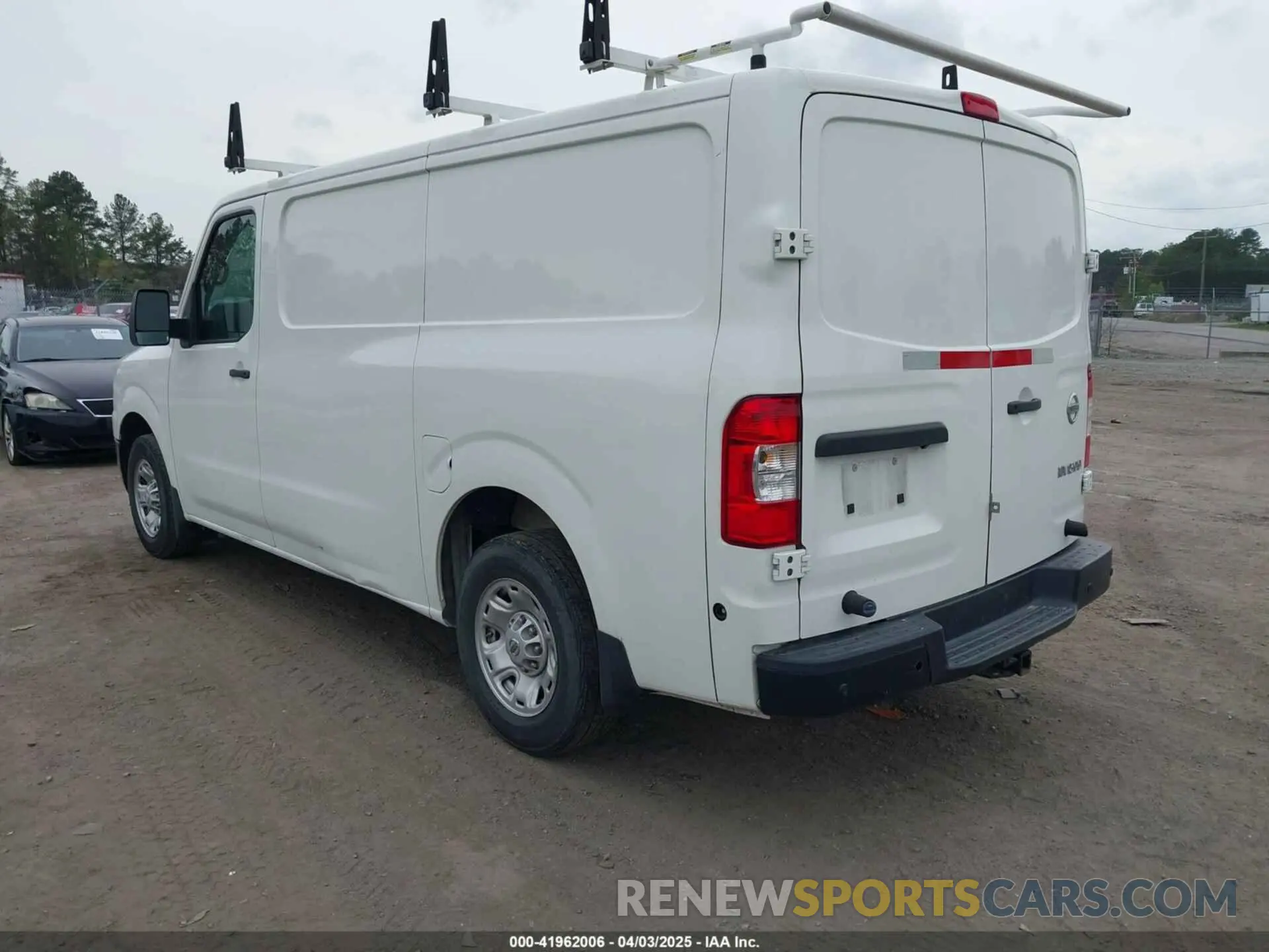 3 Photograph of a damaged car 1N6BF0KM7LN809782 NISSAN NV CARGO NV1500 2020