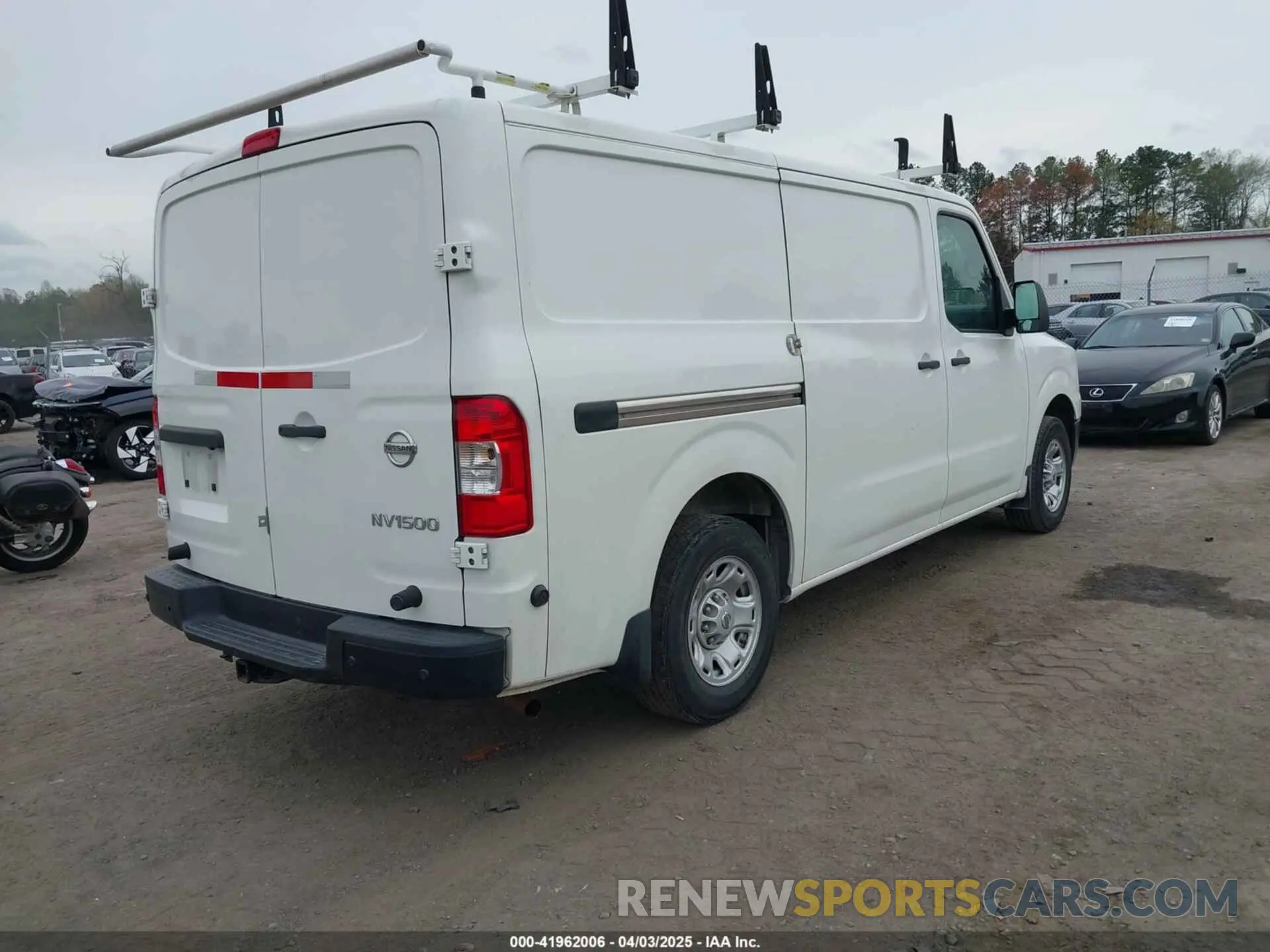 4 Photograph of a damaged car 1N6BF0KM7LN809782 NISSAN NV CARGO NV1500 2020