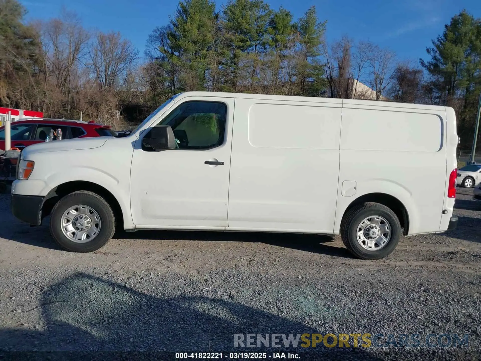 14 Photograph of a damaged car 1N6BF0KM9LN802655 NISSAN NV CARGO NV1500 2020