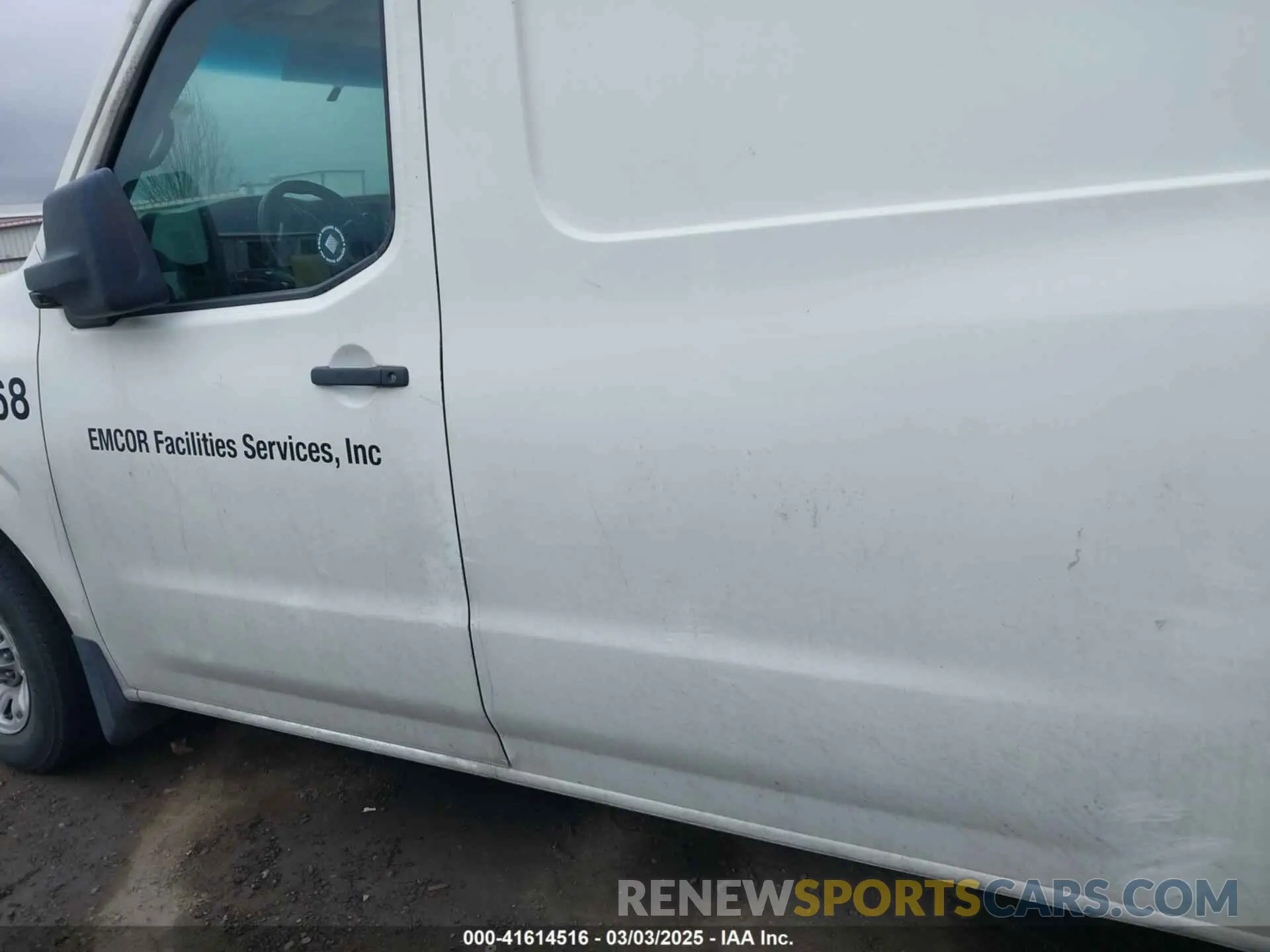 14 Photograph of a damaged car 1N6BF0KM7MN800257 NISSAN NV CARGO NV1500 2021