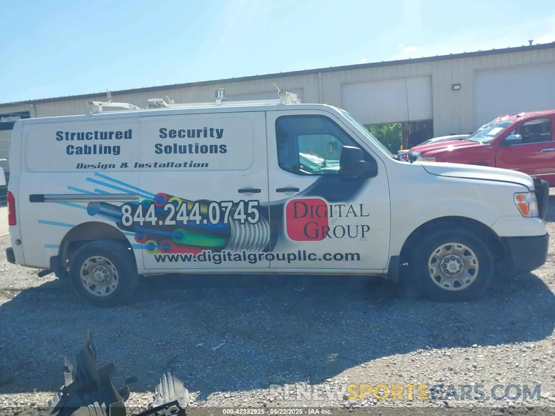 14 Photograph of a damaged car 1N6BF0KY8KN800302 NISSAN NV CARGO NV2500 HD 2019