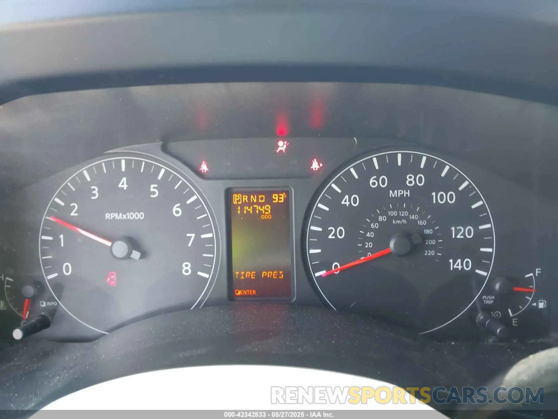 7 Photograph of a damaged car 1N6BF0LY7KN808759 NISSAN NV CARGO NV2500 HD 2019