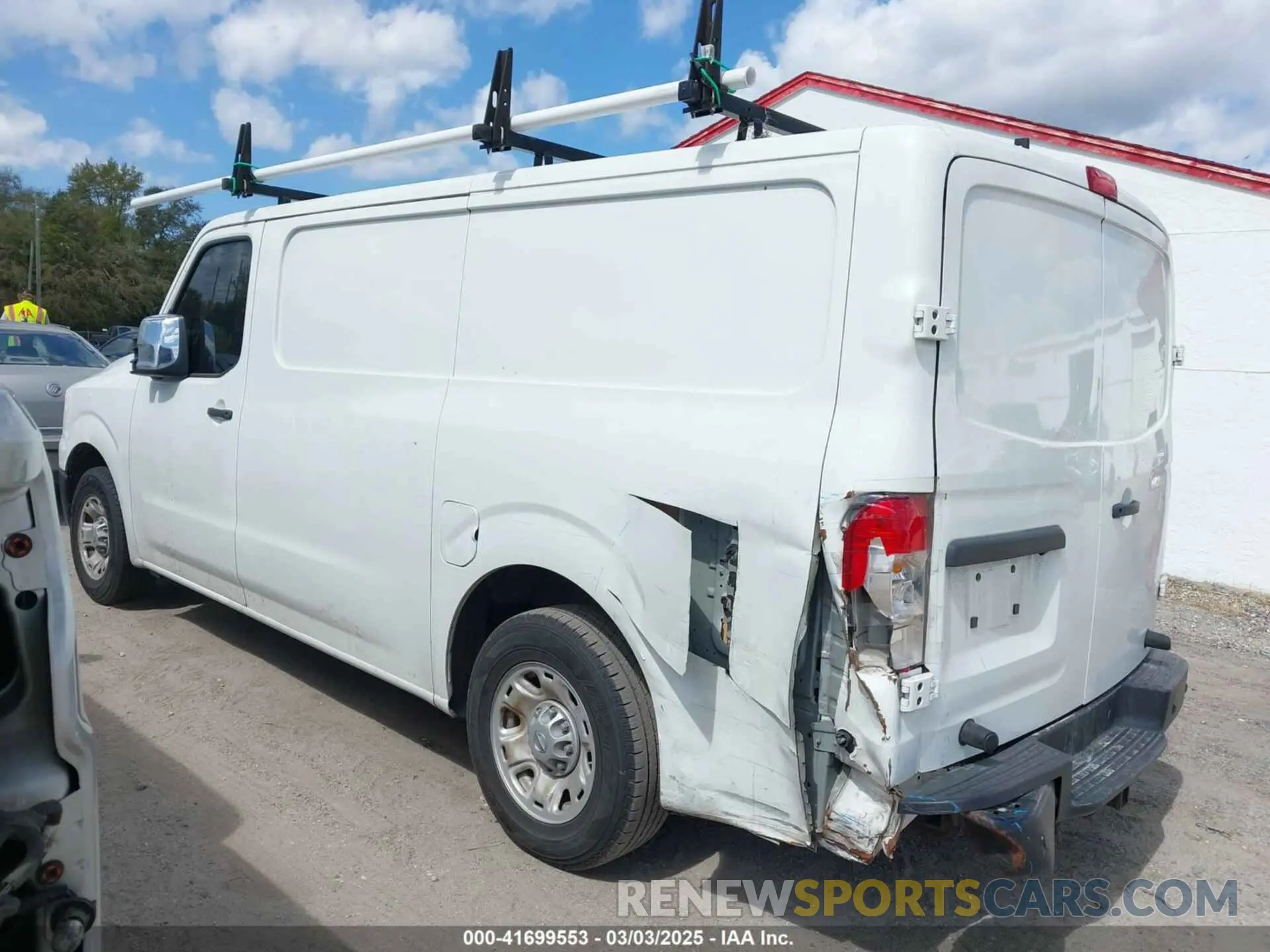 14 Photograph of a damaged car 1N6AF0KY9LN804355 NISSAN NV CARGO NV2500 HD 2020