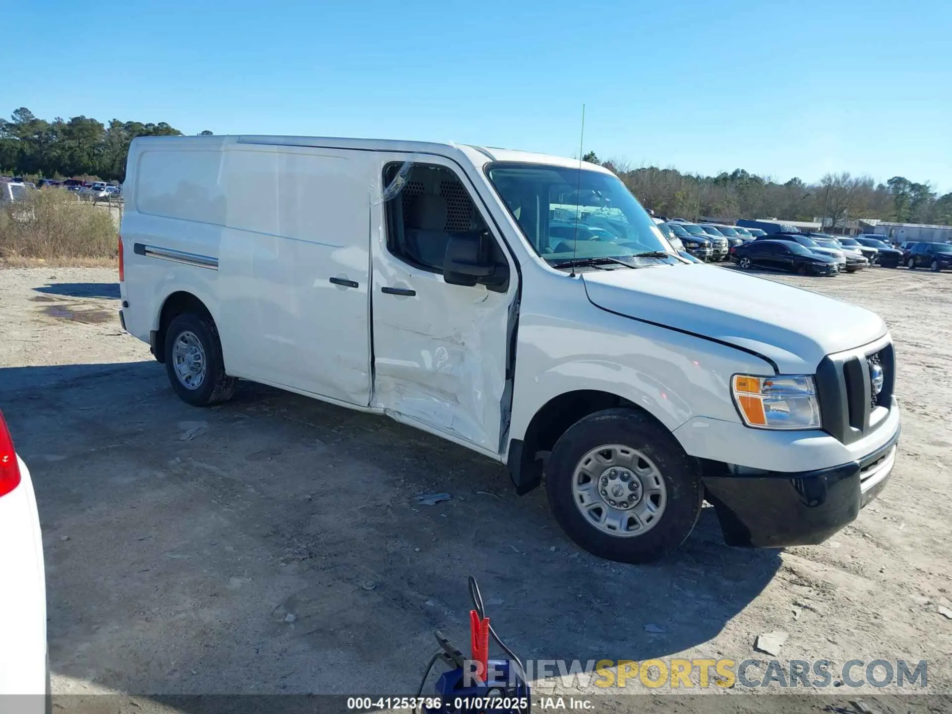 1 Photograph of a damaged car 1N6BF0KY5LN807208 NISSAN NV CARGO NV2500 HD 2020