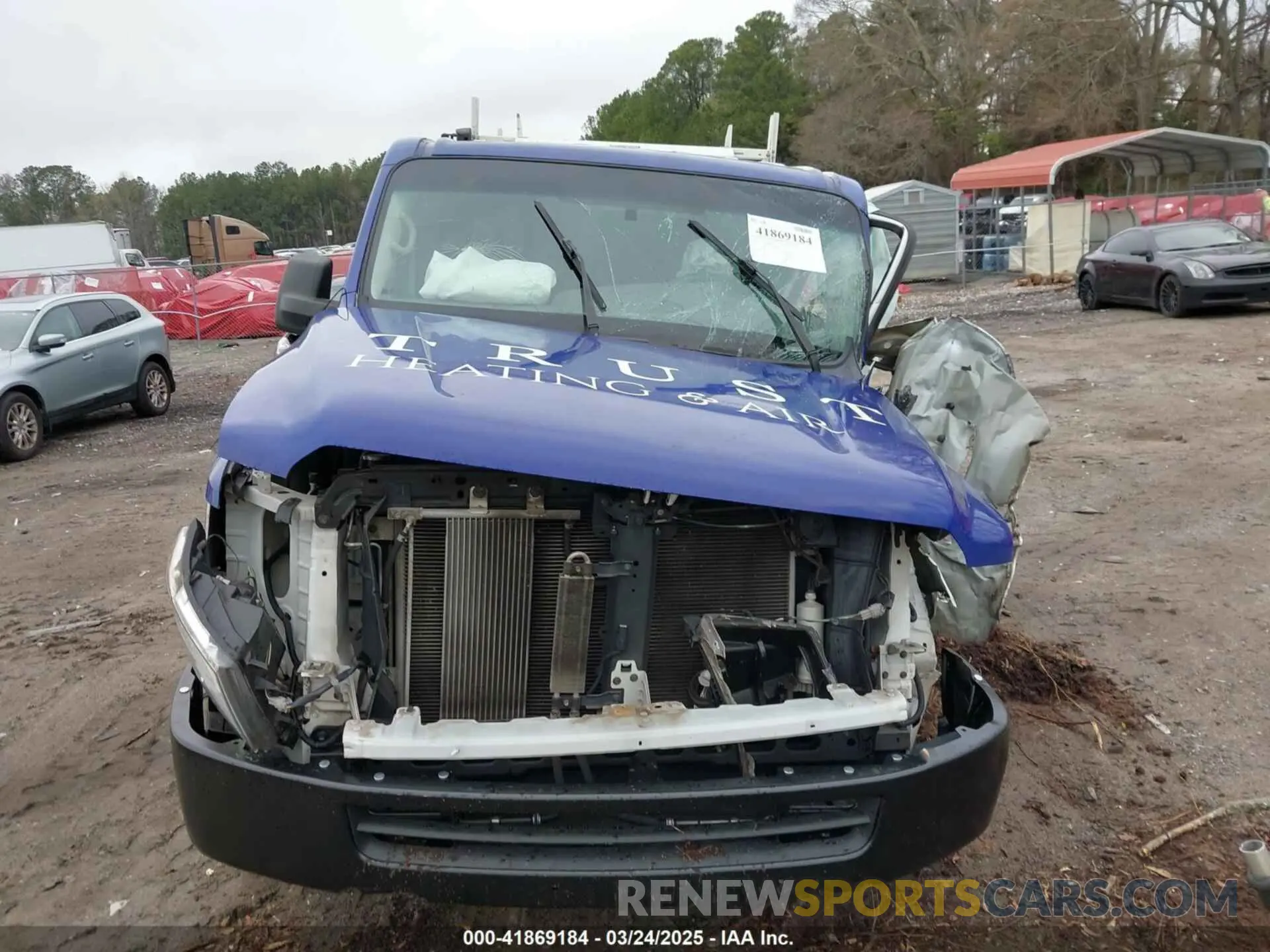12 Photograph of a damaged car 1N6BF0KY8LN802178 NISSAN NV CARGO NV2500 HD 2020