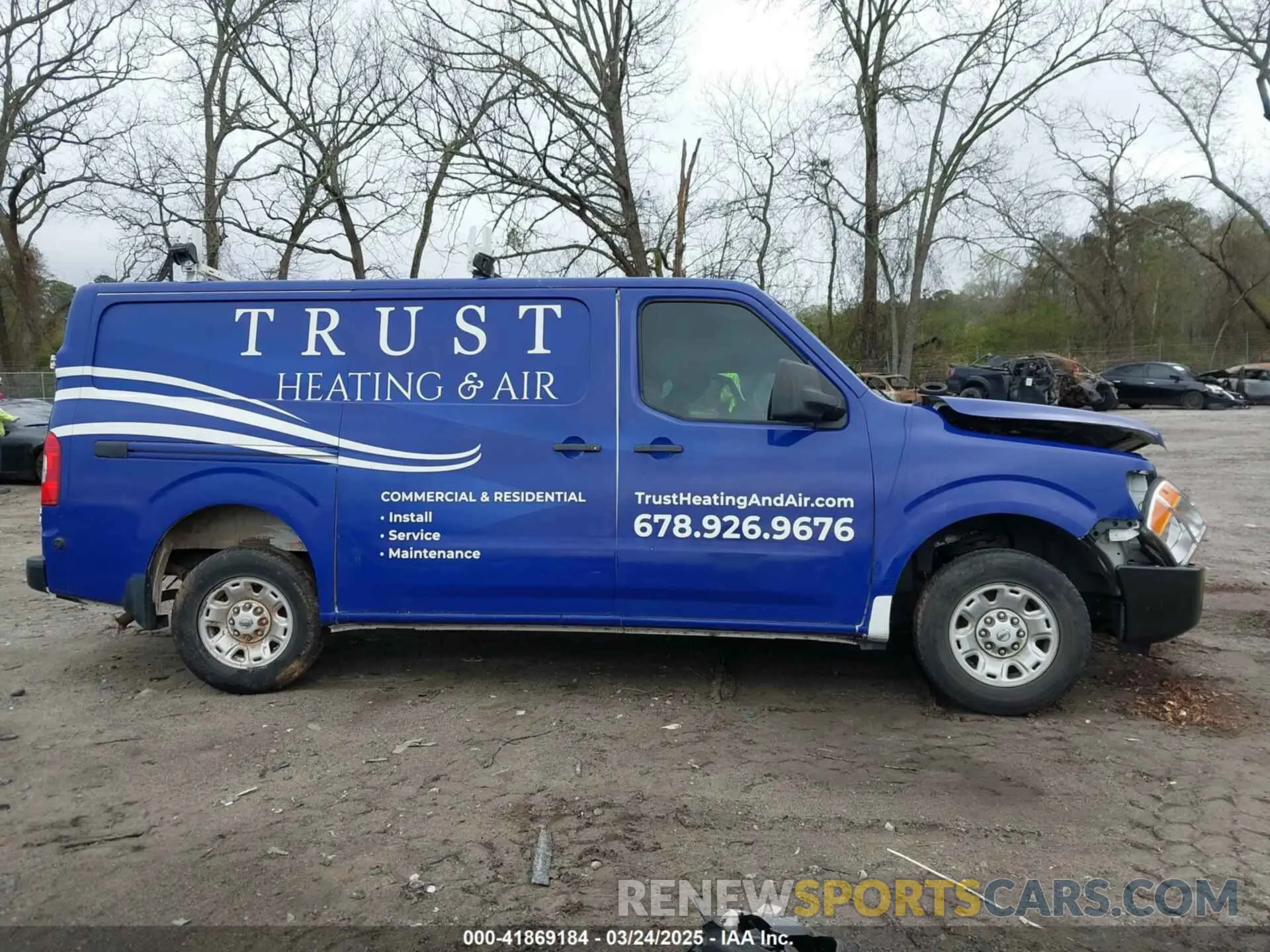 13 Photograph of a damaged car 1N6BF0KY8LN802178 NISSAN NV CARGO NV2500 HD 2020